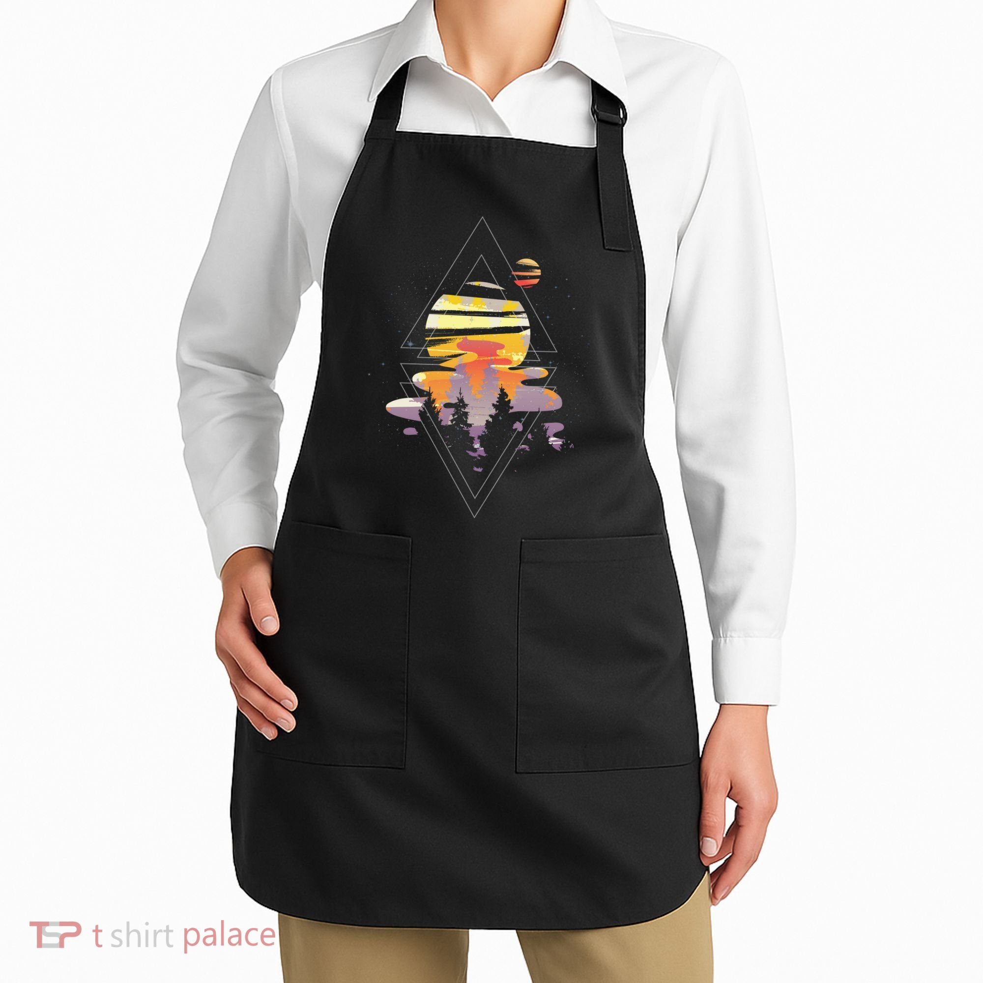 Cosmic Woods Apron