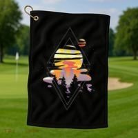 Cosmic Woods Golf Towel thumb 1