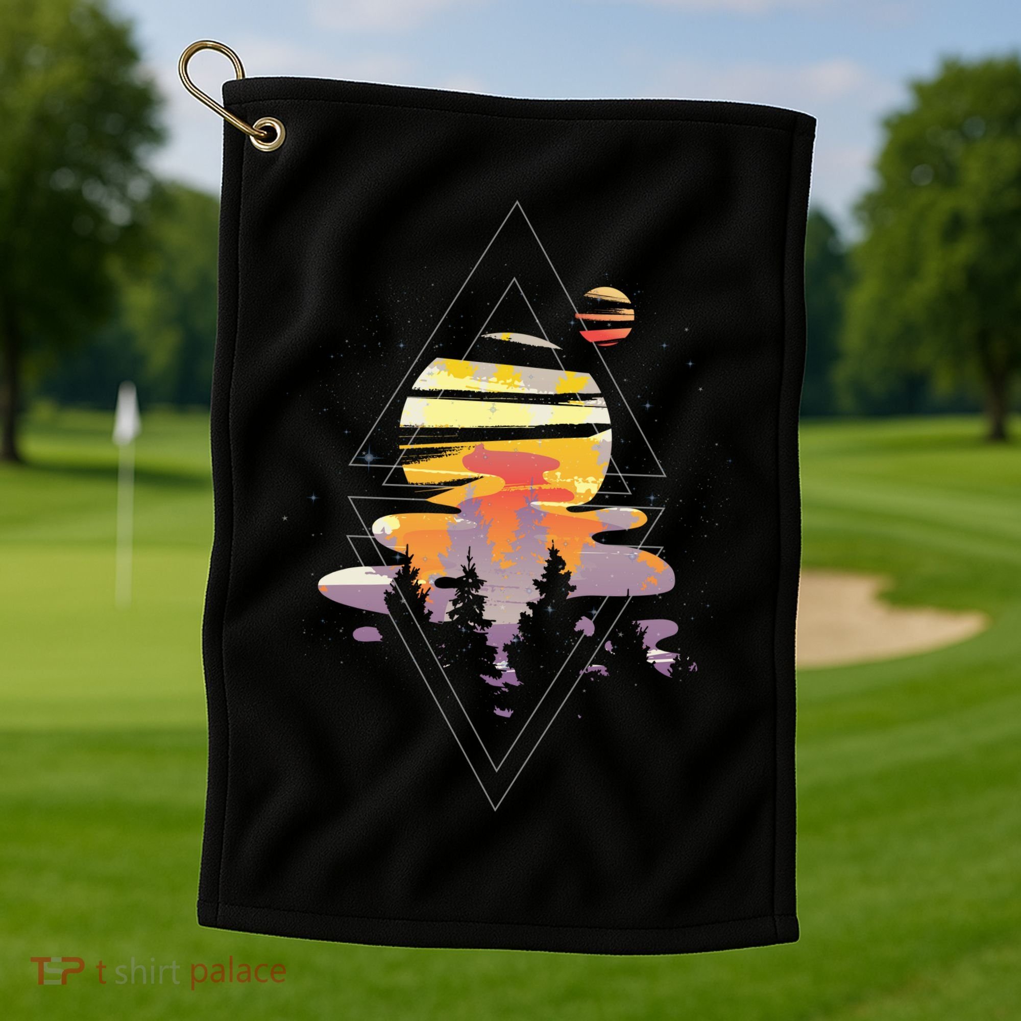 Cosmic Woods Golf Towel
