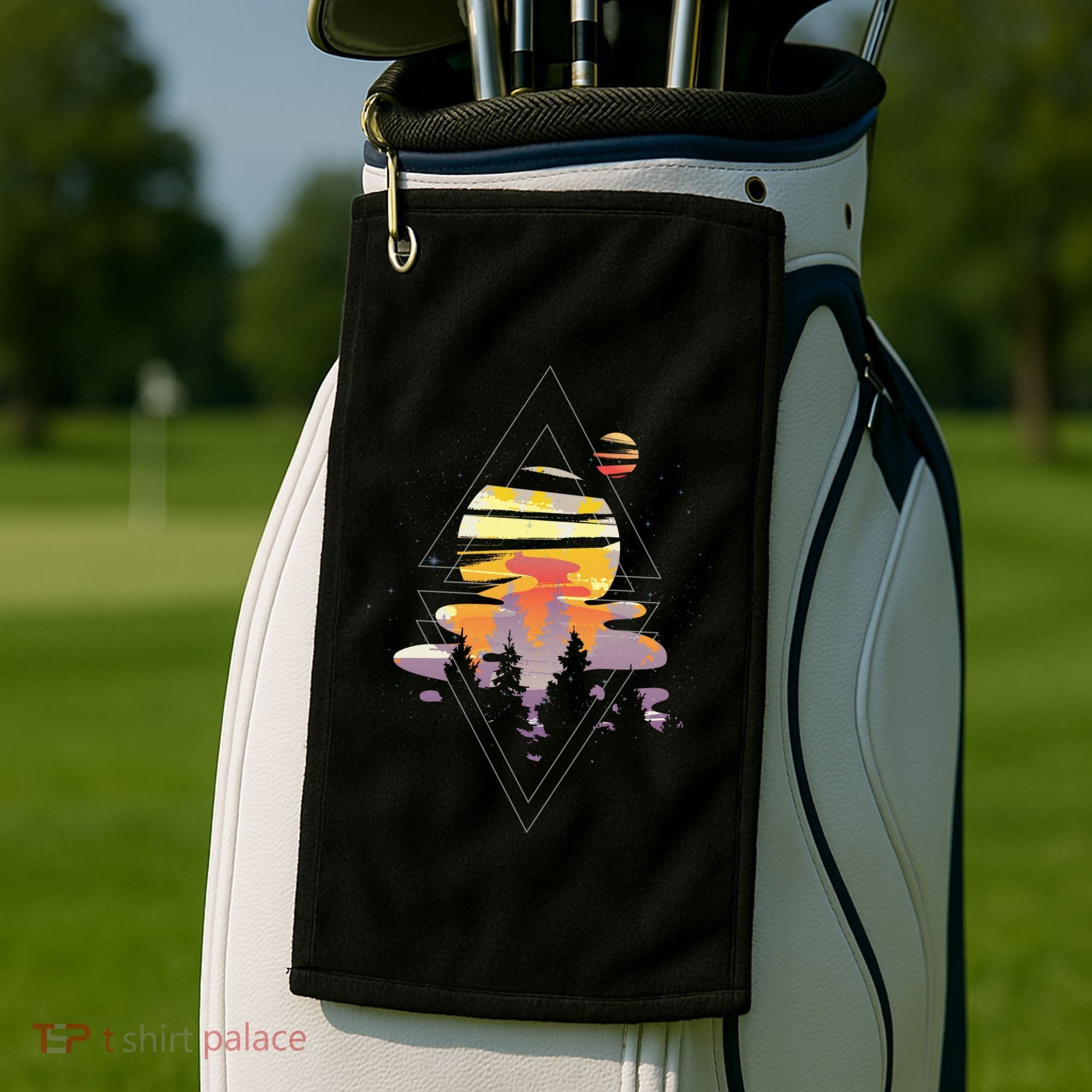 Cosmic Woods Golf Towel