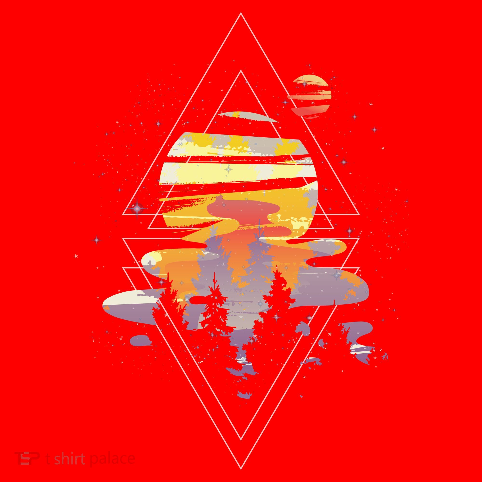 Cosmic Woods Santa Hat