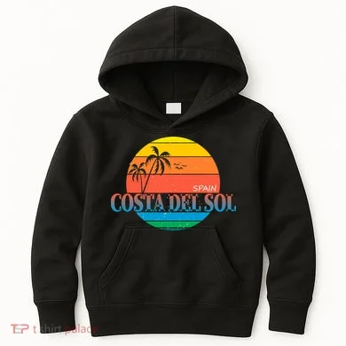Costa Del Sol Spain Kids Hoodie