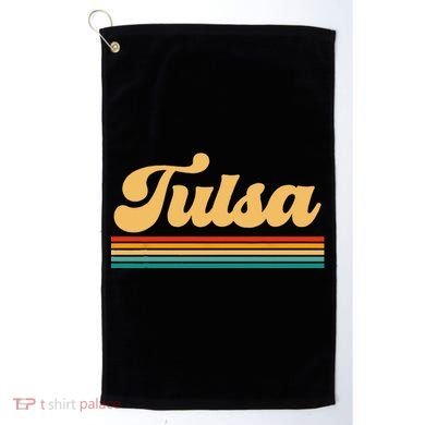 City Of Tulsa Oklahoma Golf Towel