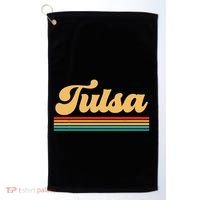 City Of Tulsa Oklahoma Golf Towel thumb 0