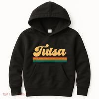City Of Tulsa Oklahoma Kids Hoodie thumb 0