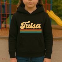 City Of Tulsa Oklahoma Kids Hoodie thumb 3
