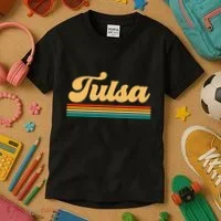City Of Tulsa Oklahoma Kids T-Shirt thumb 3