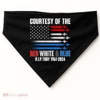 Courtesy Of The Red White And Blue Toby Tribute USA-Made Doggie Bandana thumb 0
