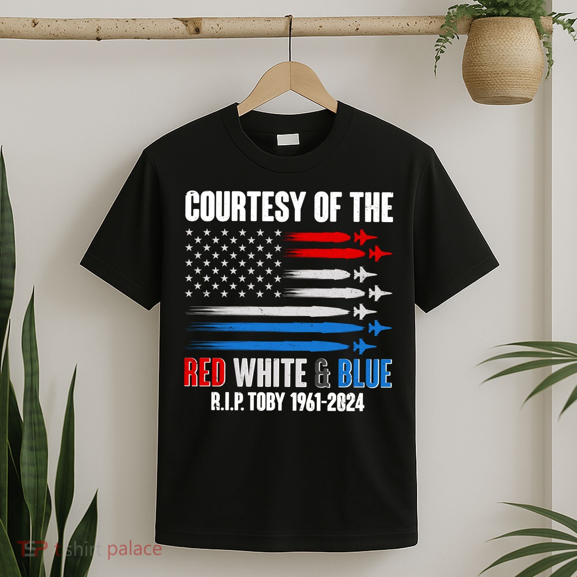 Courtesy Of The Red White And Blue Toby Tribute T-Shirt
