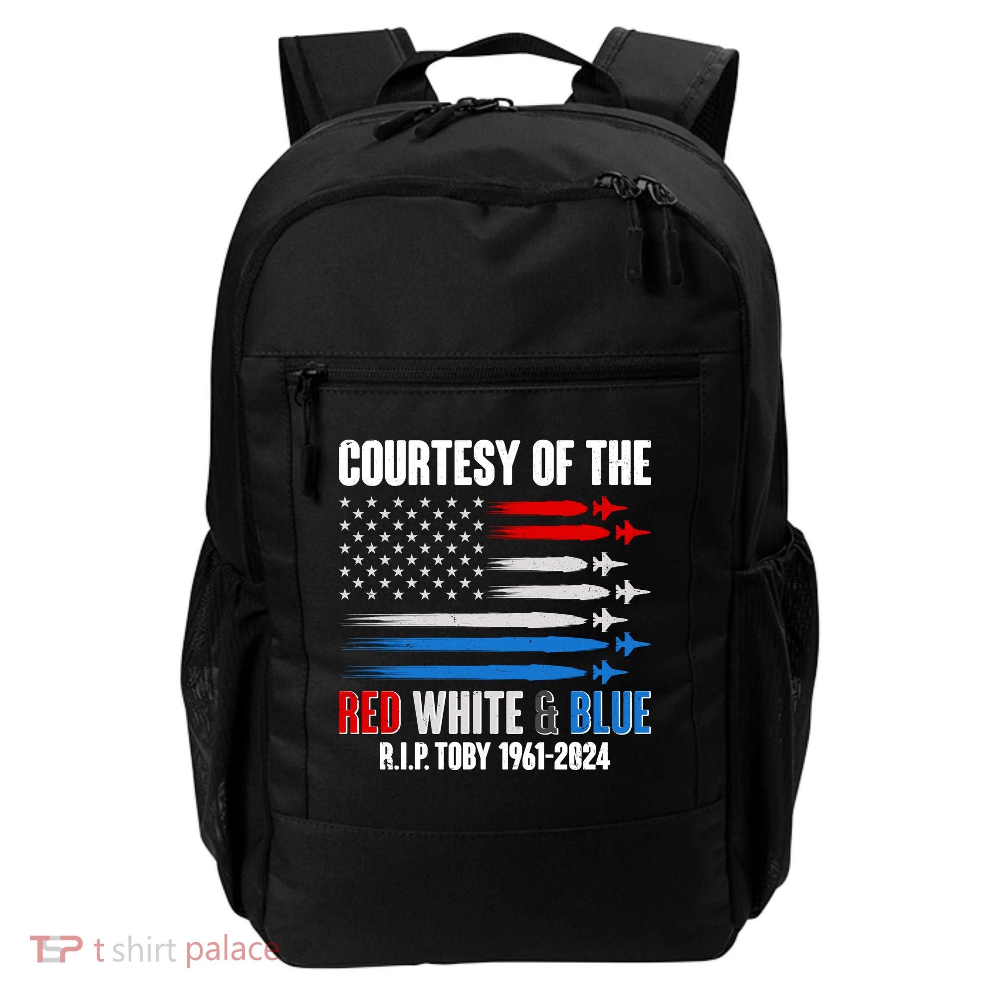 Courtesy Of The Red White And Blue Toby Tribute Backpack