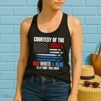 Courtesy Of The Red White And Blue Toby Tribute Women's Tank Top thumb 2