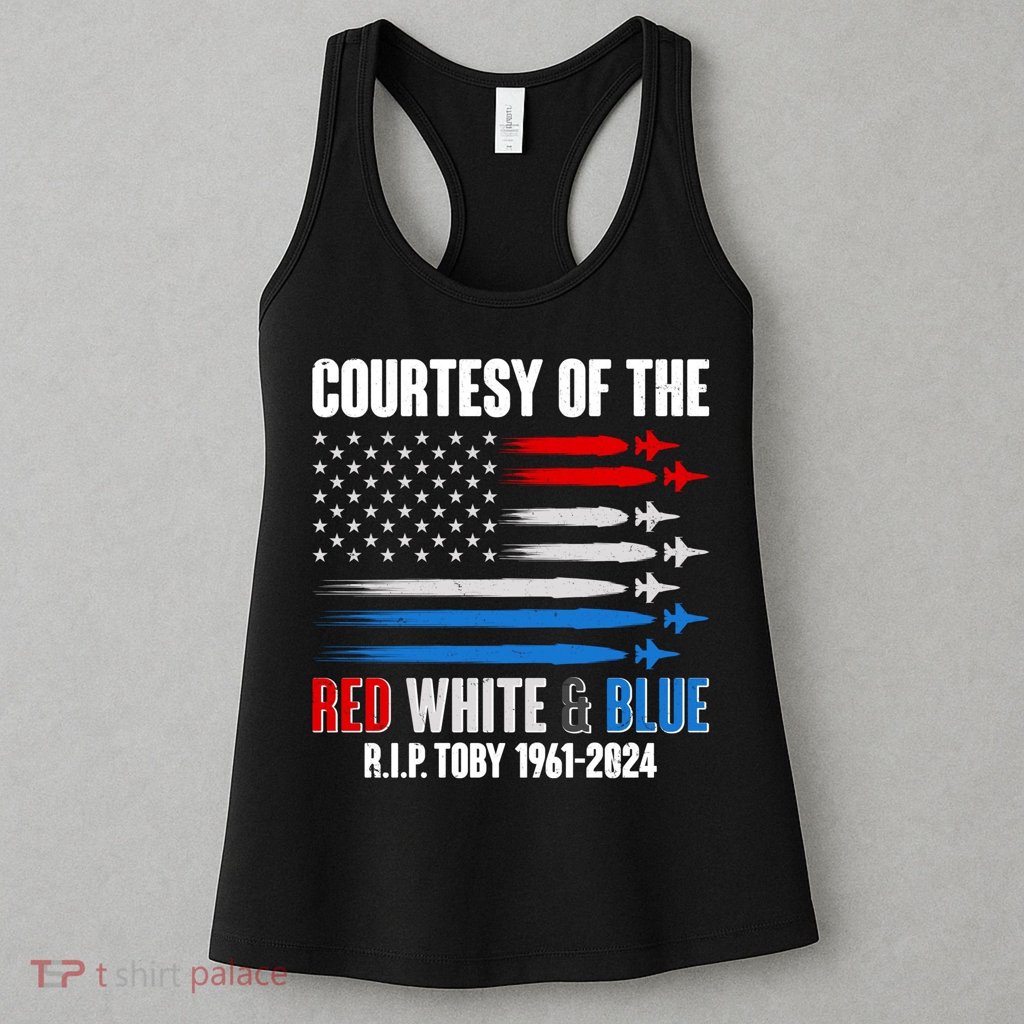 Courtesy Of The Red White And Blue Toby Tribute Women's Tank Top