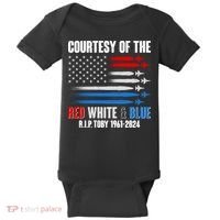 Courtesy Of The Red White And Blue Toby Tribute Baby Bodysuit thumb 0