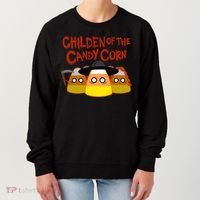 Children Of The Candy Corn Halloween Women's Sweatshirt thumb 0