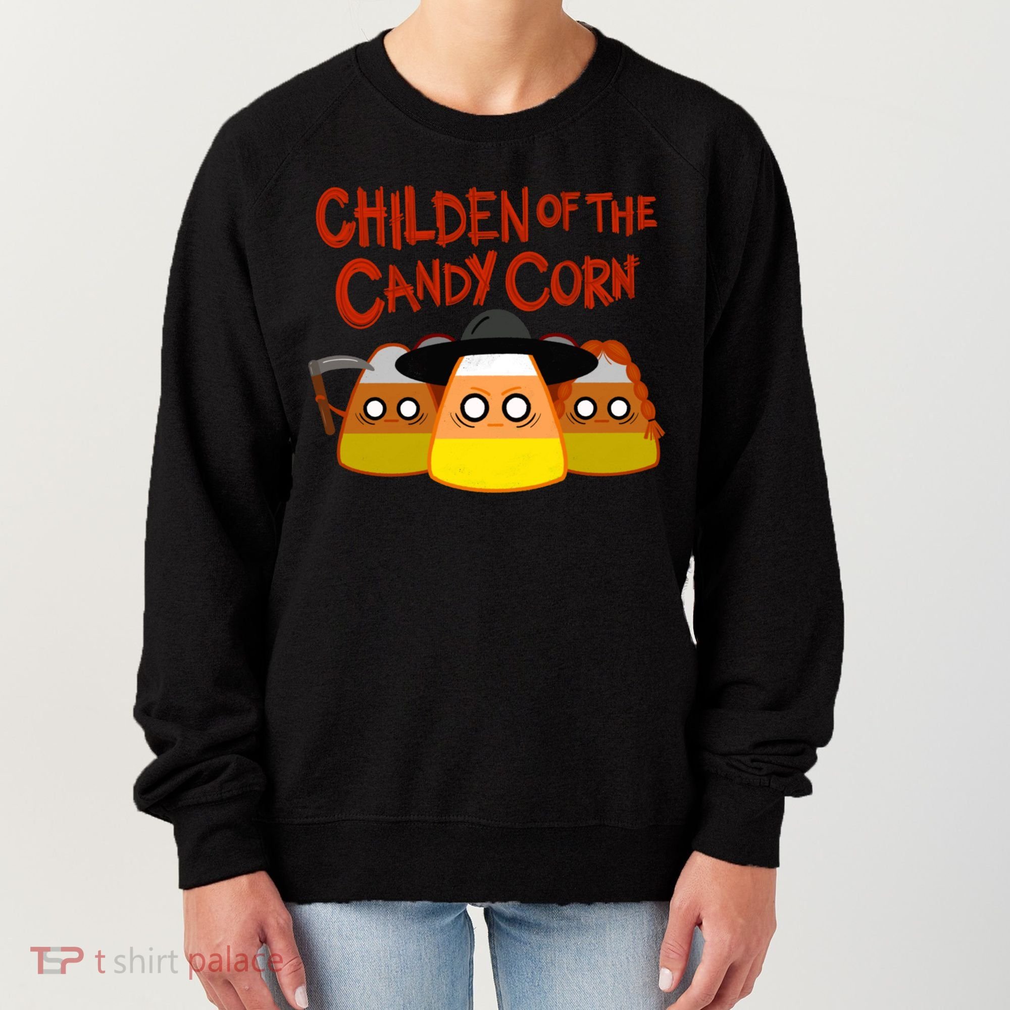 Children Of The Candy Corn Halloween Women's Sweatshirt