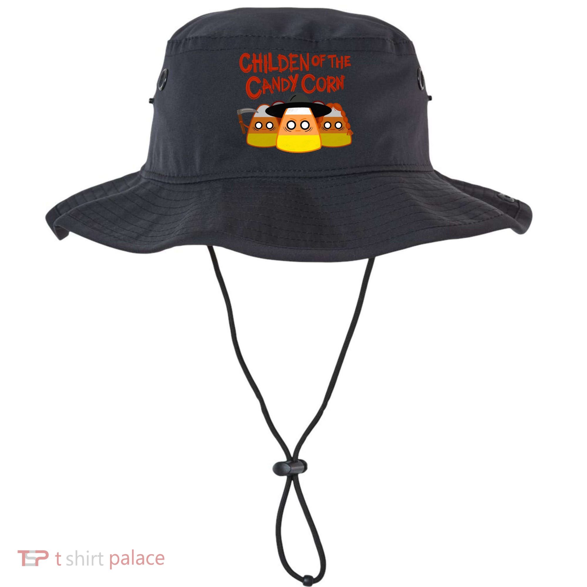 Children Of The Candy Corn Halloween Bucket Hat