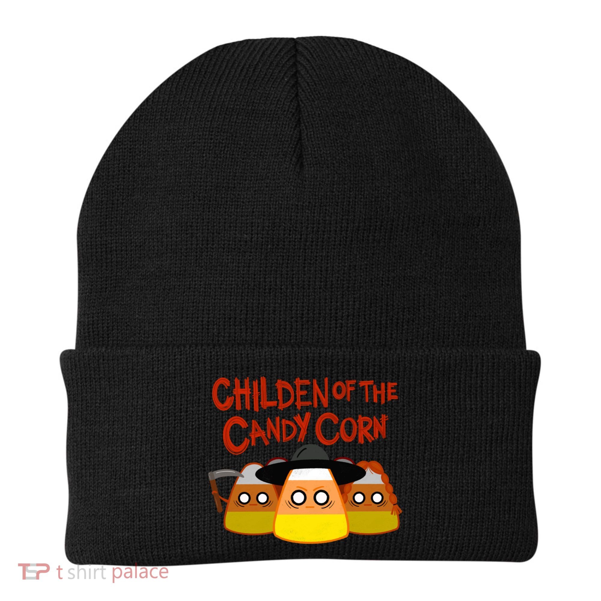 Children Of The Candy Corn Halloween Beanie