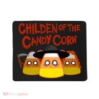 Children Of The Candy Corn Halloween Mousepad thumb 0