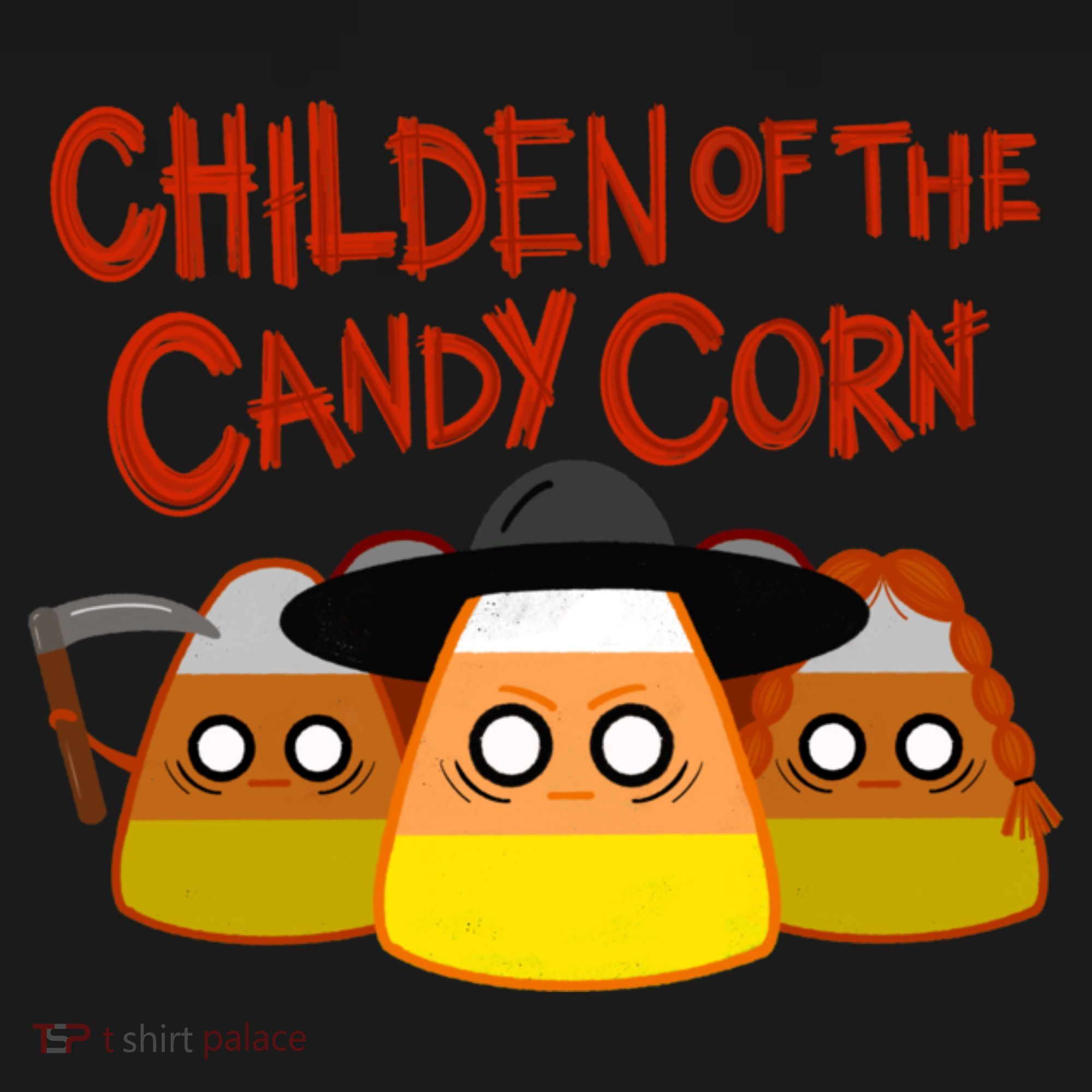 Children Of The Candy Corn Halloween Mousepad