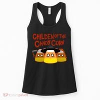 Children Of The Candy Corn Halloween Women's Tank Top thumb 0