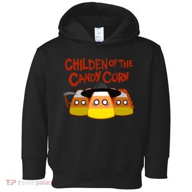 Children Of The Candy Corn Halloween Toddler Hoodie