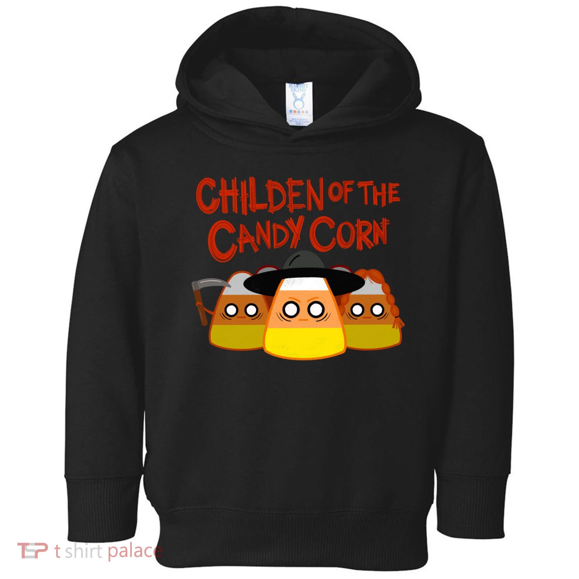 Children Of The Candy Corn Halloween Toddler Hoodie