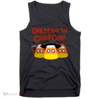 Children Of The Candy Corn Halloween Tank Top