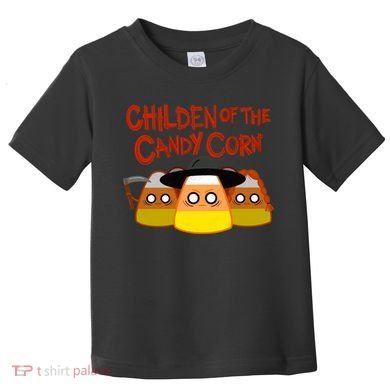 Children Of The Candy Corn Halloween Toddler T-Shirt