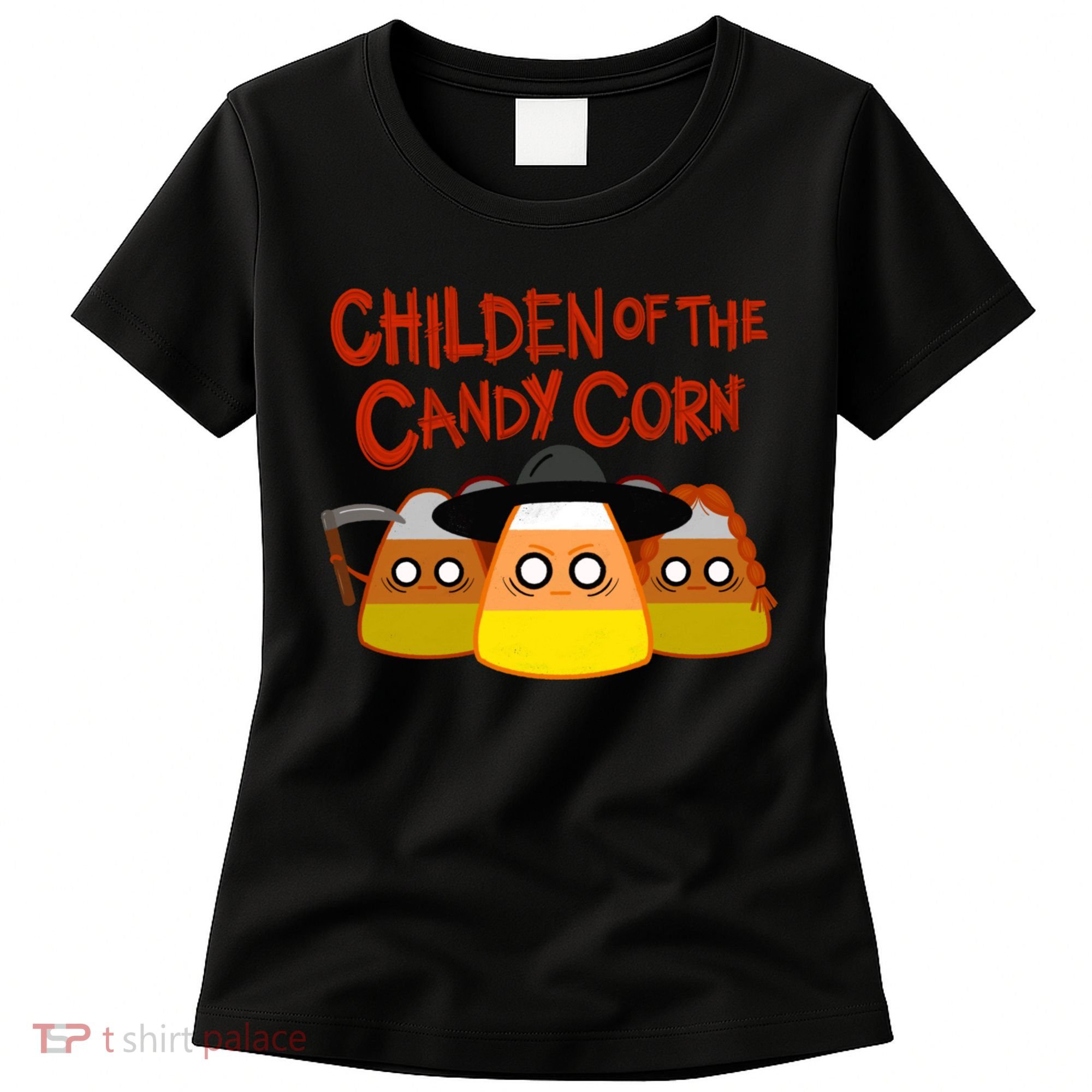Children Of The Candy Corn Halloween Women's T-Shirt