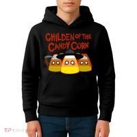 Children Of The Candy Corn Halloween Kids Hoodie thumb 4