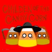 Children Of The Candy Corn Halloween Santa Hat thumb 1