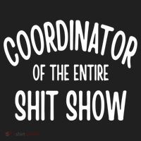 Coordinator Of The Entire ShitShow Women's Sweatshirt thumb 2