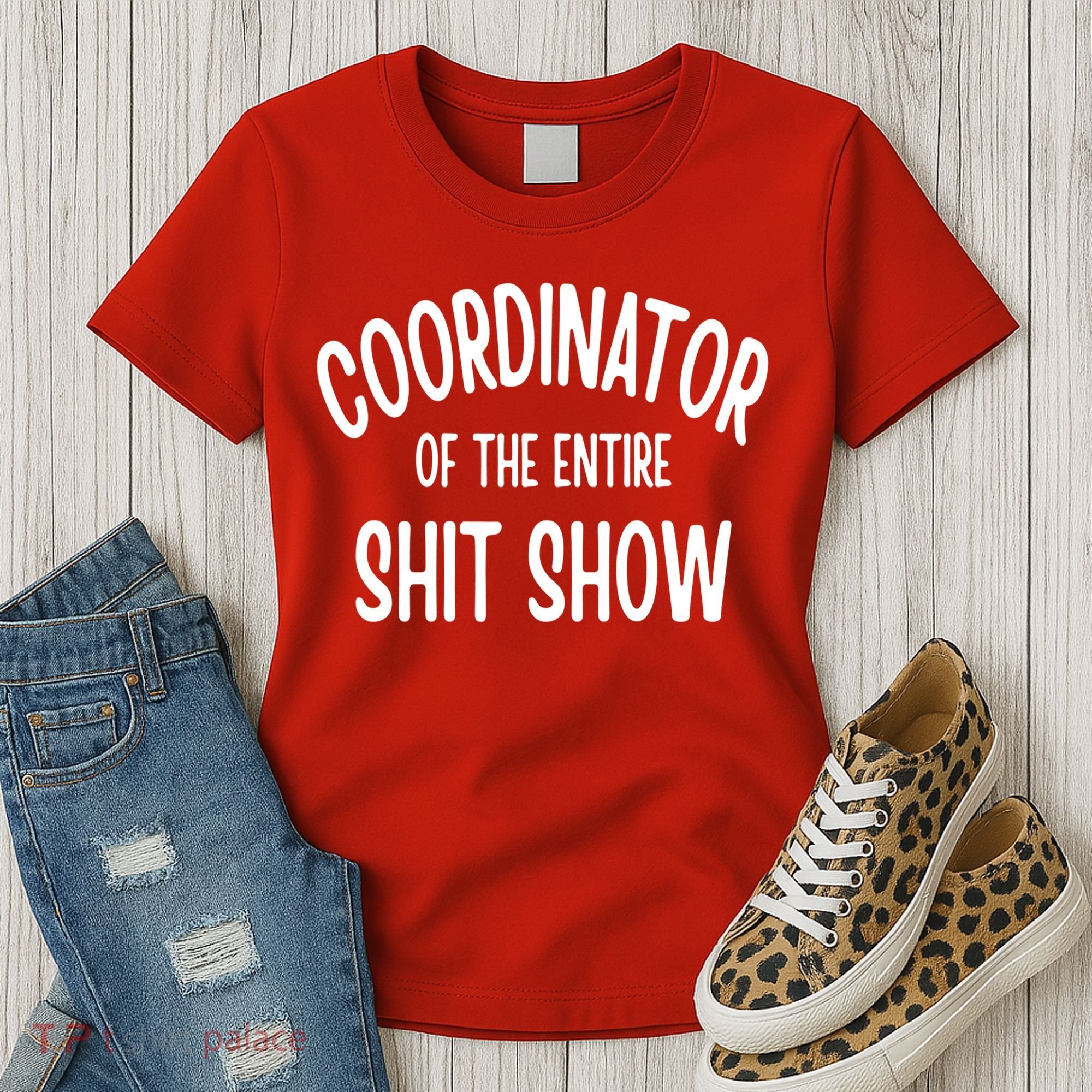 Coordinator Of The Entire ShitShow Women's T-Shirt
