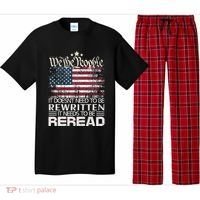 Constitution Of The Usa Needs To Be Reread Pajama Set thumb 0