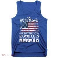 Constitution Of The Usa Needs To Be Reread Tank Top thumb 0