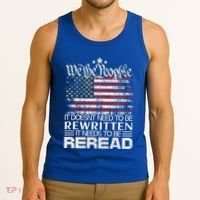 Constitution Of The Usa Needs To Be Reread Tank Top thumb 3