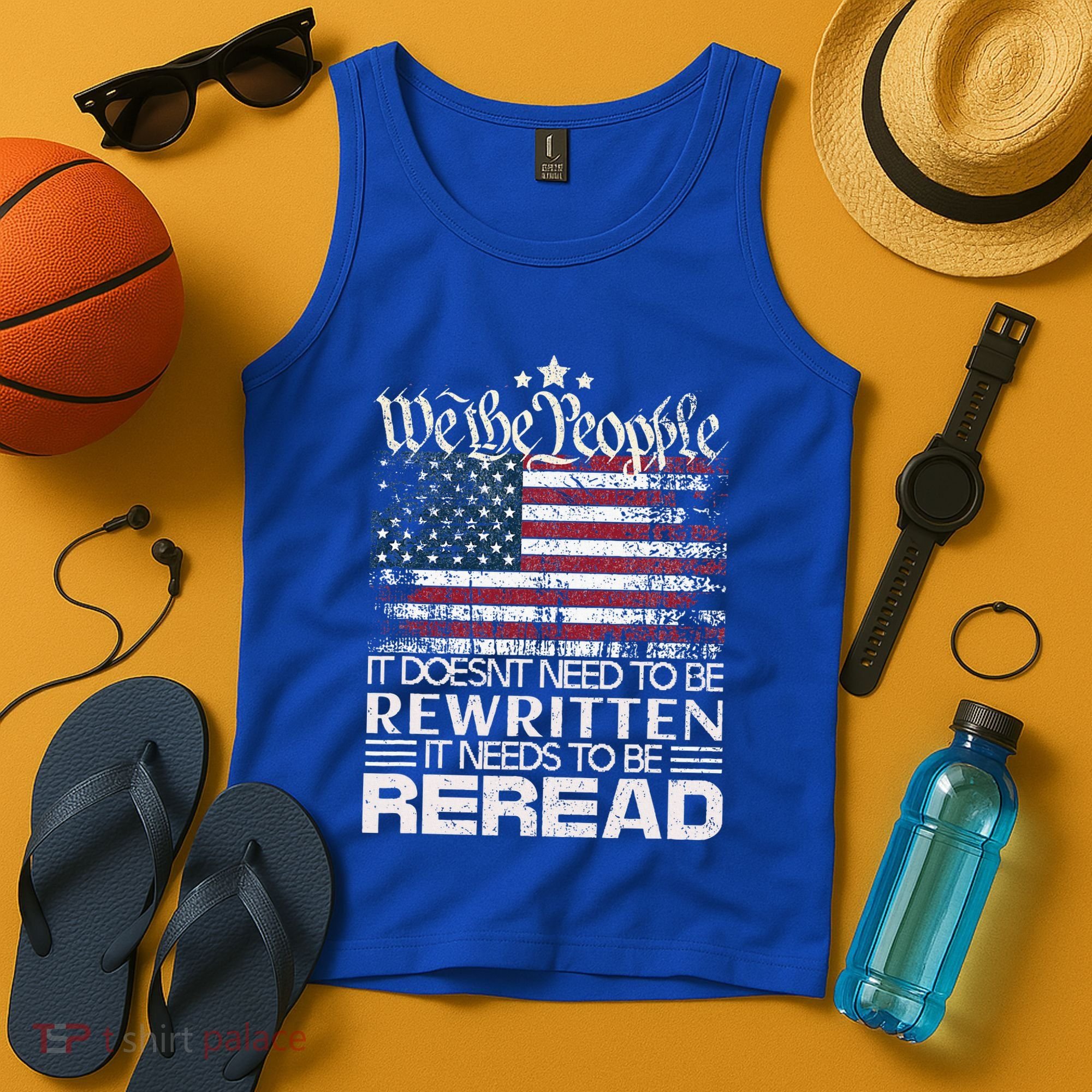Constitution Of The Usa Needs To Be Reread Tank Top