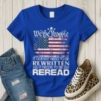 Constitution Of The Usa Needs To Be Reread Women's T-Shirt thumb 3