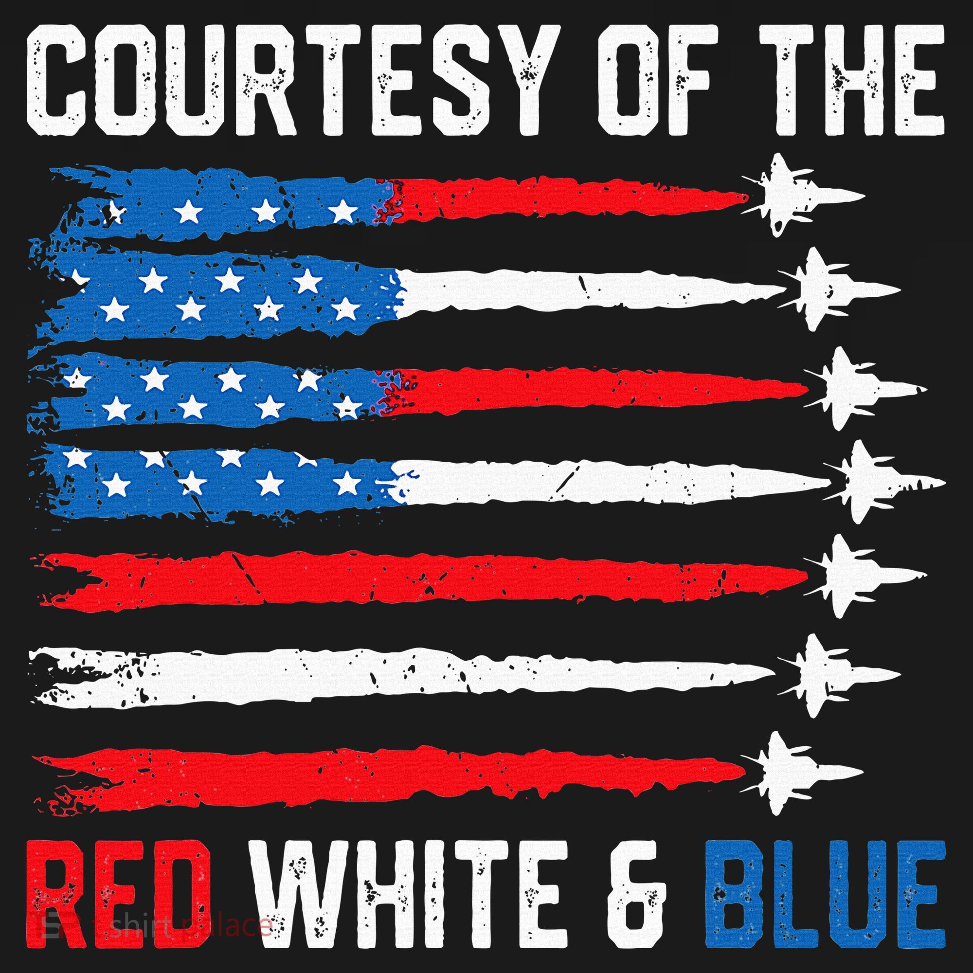 Courtesy Of The Red White And Blue 4th Of July Ornament