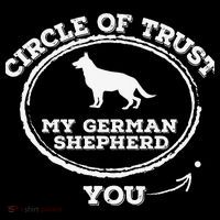 Circle Of Trust Funny German Shepherd Baby Bodysuit thumb 2