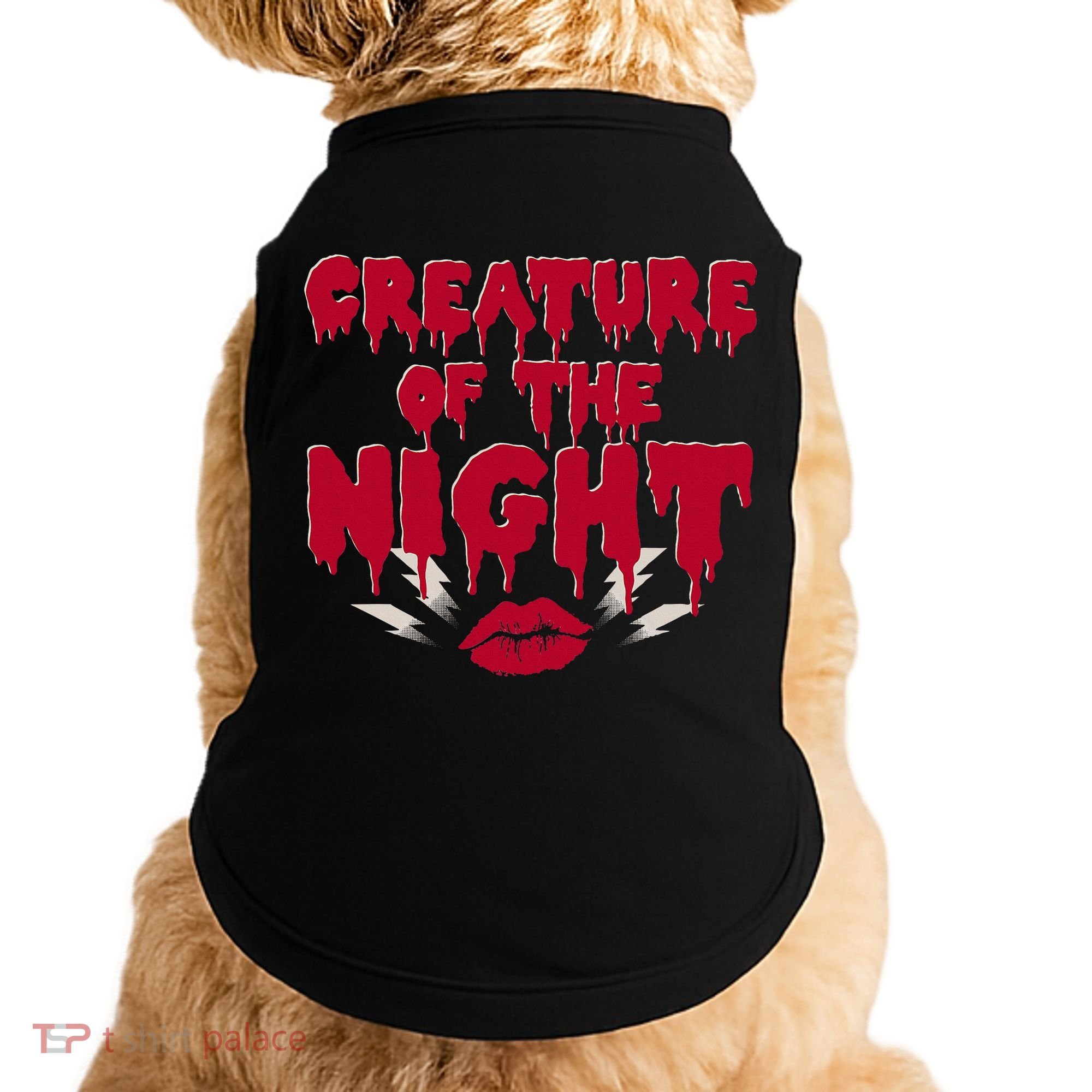 Creature Of The Night Rock Musical Horror Show Lips Doggie Tank