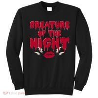 Creature Of The Night Rock Musical Horror Show Lips Sweatshirt thumb 0