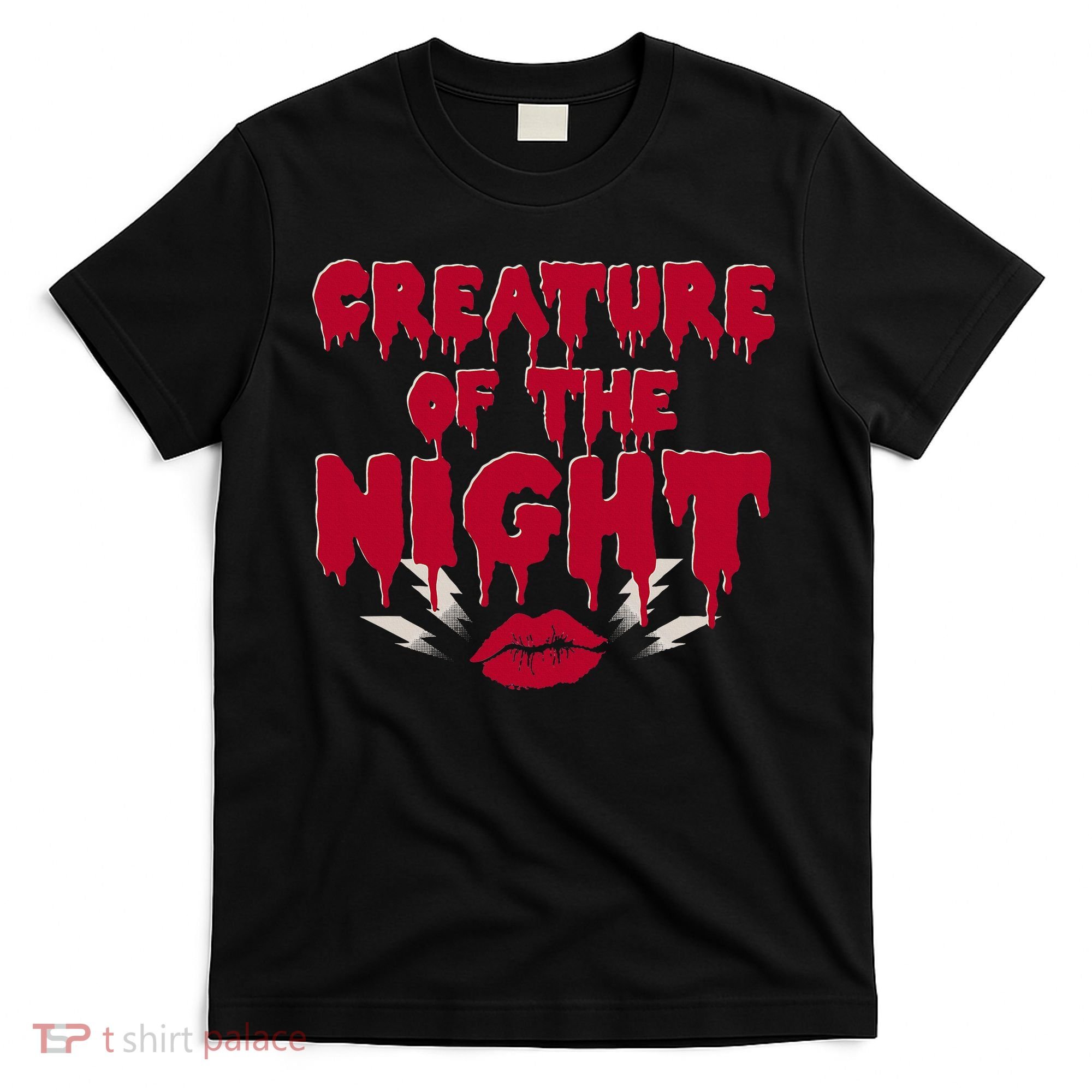 Creature Of The Night Rock Musical Horror Show Lips T-Shirt