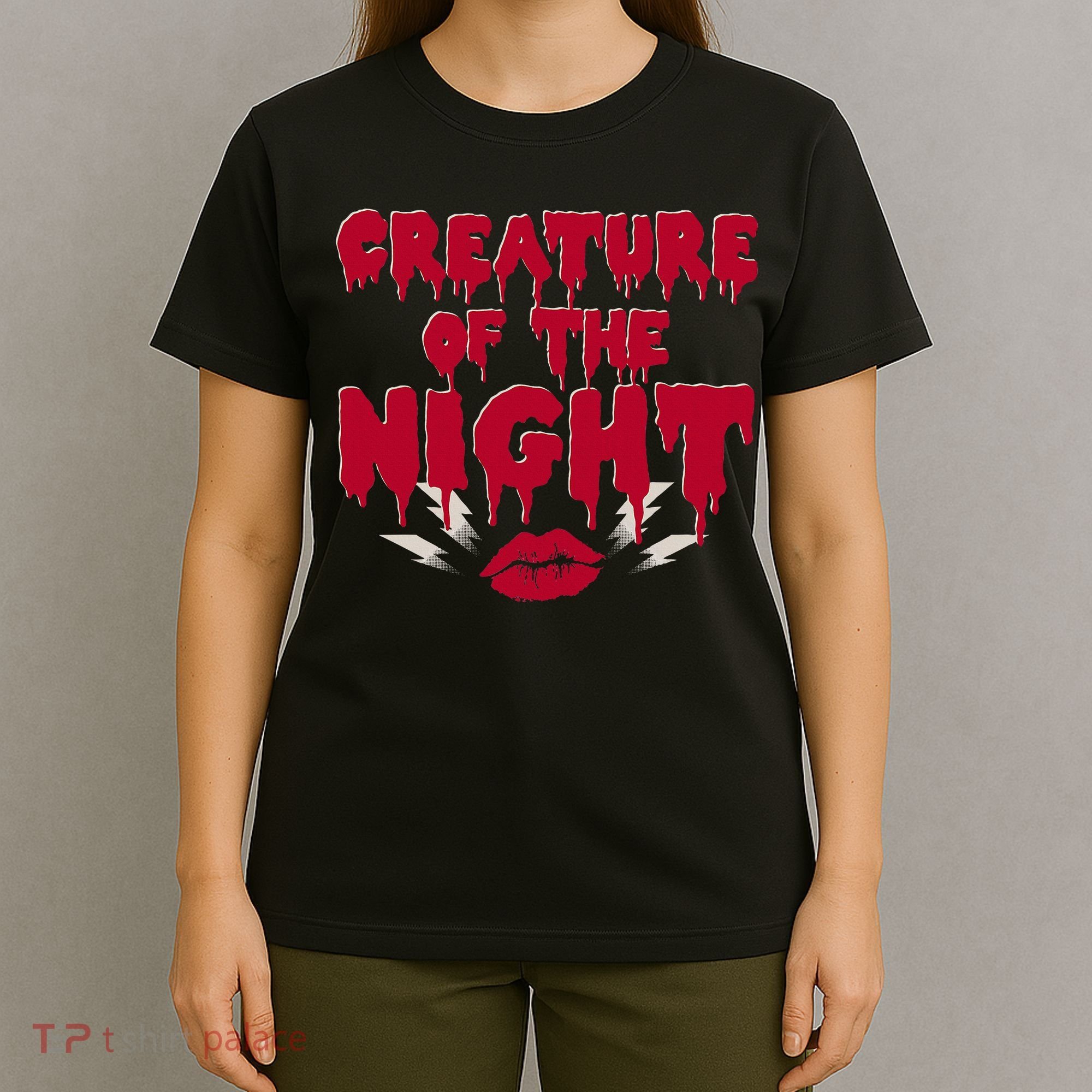 Creature Of The Night Rock Musical Horror Show Lips T-Shirt