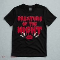 Creature Of The Night Rock Musical Horror Show Lips T-Shirt thumb 5