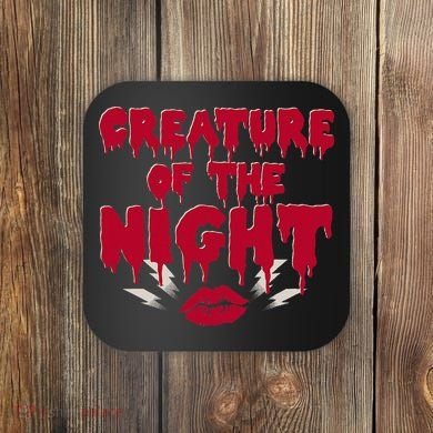 Creature Of The Night Rock Musical Horror Show Lips Coaster