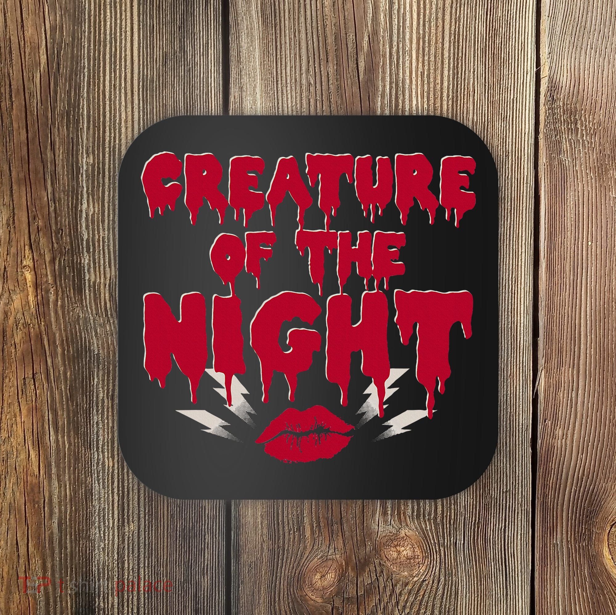 Creature Of The Night Rock Musical Horror Show Lips Coaster