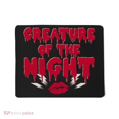Creature Of The Night Rock Musical Horror Show Lips Mousepad
