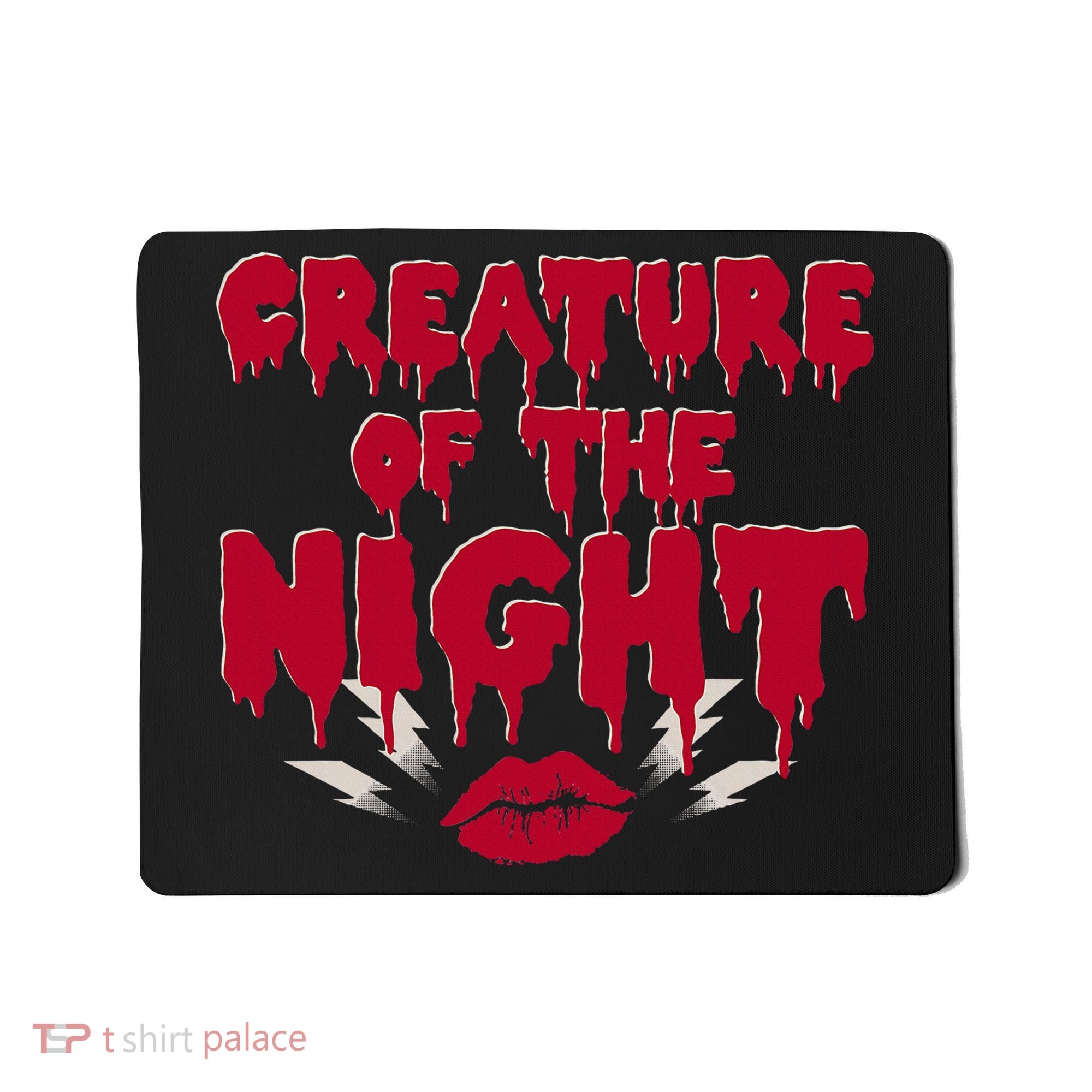 Creature Of The Night Rock Musical Horror Show Lips Mousepad