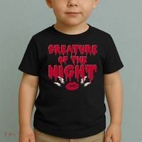 Creature Of The Night Rock Musical Horror Show Lips Toddler T-Shirt thumb 2